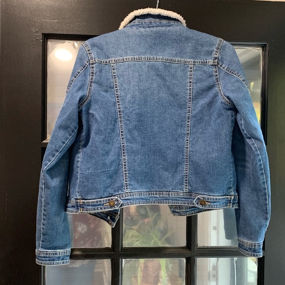 BBJ Sherpa Denim Jean jacket - Picture 2 of 4